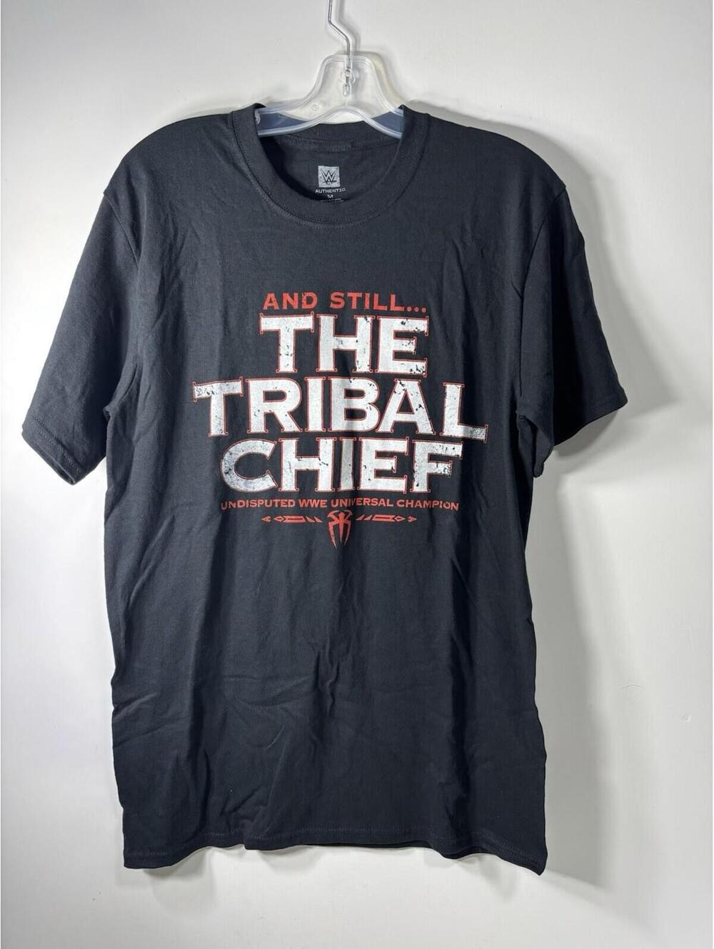 Roman Reigns The Tribal Chief Black T-shirt Medium